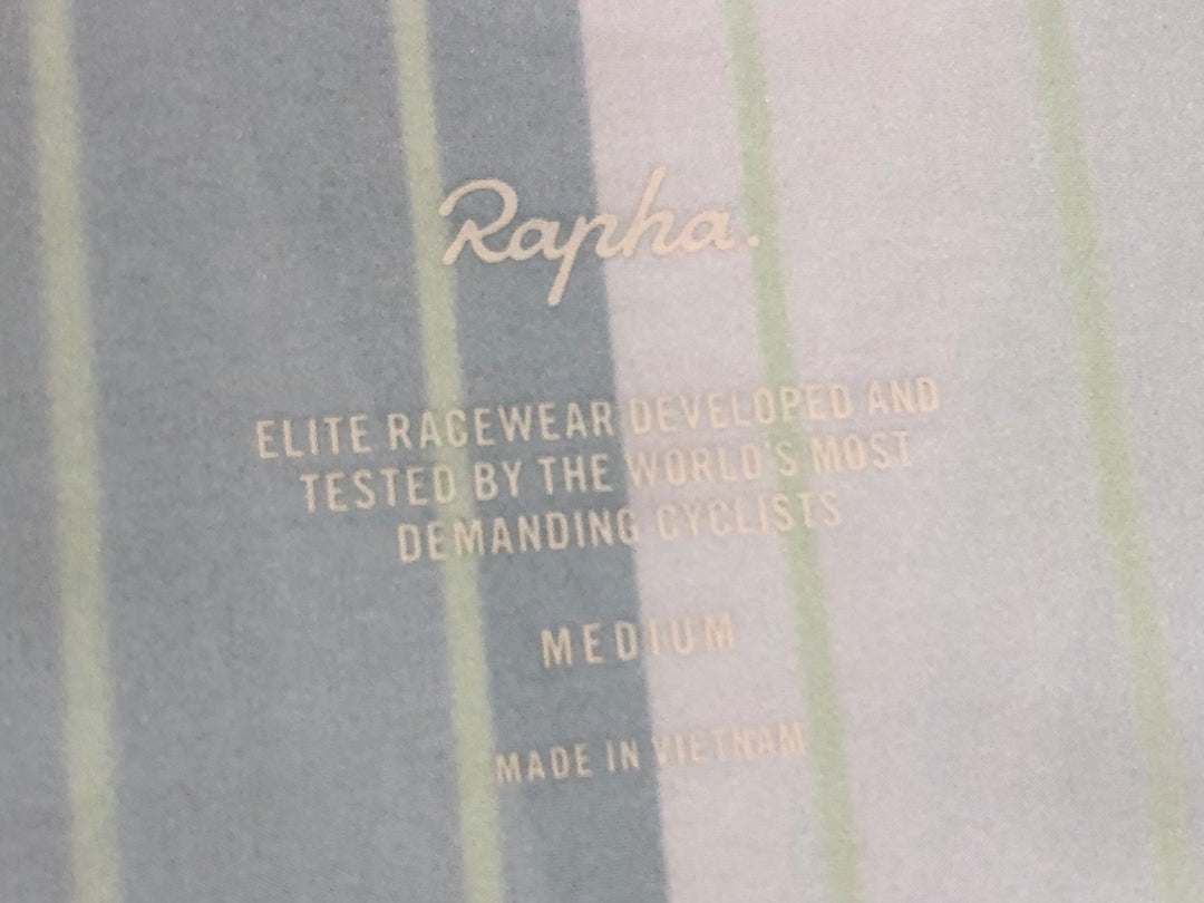 JJ938 ラファ Rapha TUNNEL VISION PT JERSEY サイクルジャージ 緑 M