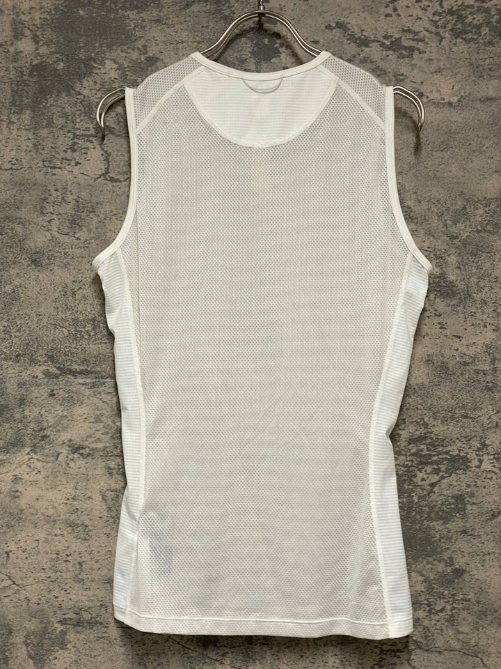 KG510 ラファ Rapha MENS LIGHTWEIGHT BASE LAYER SLEEVELESS ノースリーブベースレイヤー 白 M