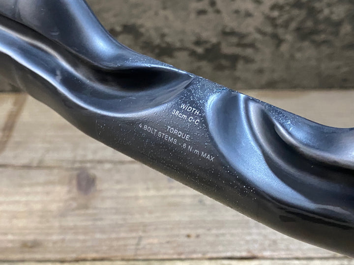 JY555 ジップ ZIPP SL-80 Race Carbon Handlebar カーボンドロップハンドル Φ31.8 ブラケットC-C380mm