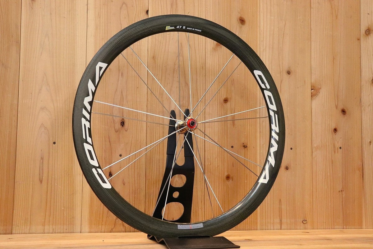 コリマ CORIMA 47 S カーボン チューブラー フロントホイール トラック