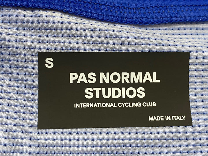 JN304 パスノーマルスタジオ PAS NORMAL STUDIOS Mechanism 半袖 サイクルジャージ 青 S
