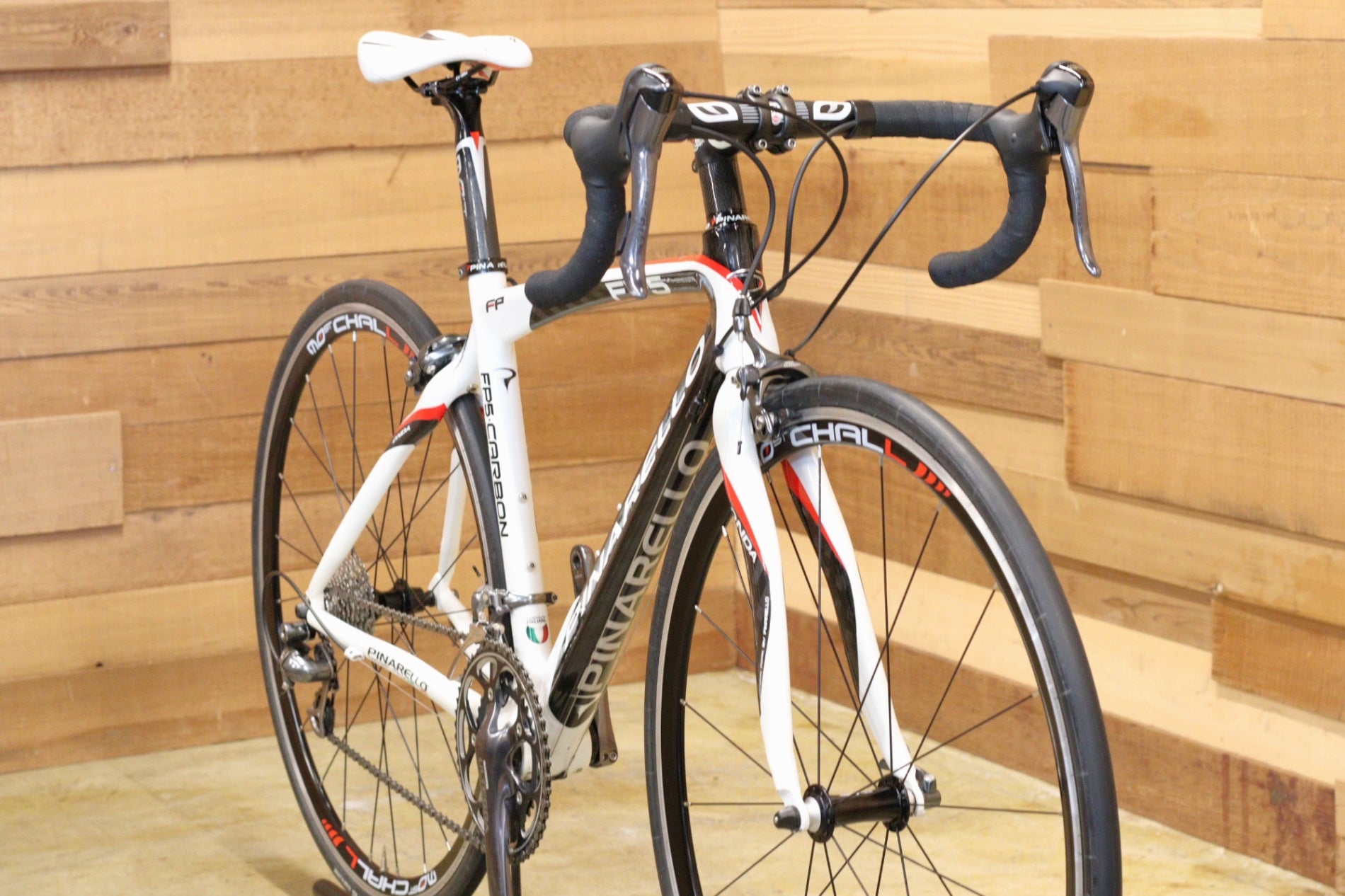 PINARELLO FP5 FSA一体型ハンドル アルテグラ組 一部デュラエース ピナレロ PINARELLO FP5 2008 425サイズ シマノ アルテグラ 6600 10S
