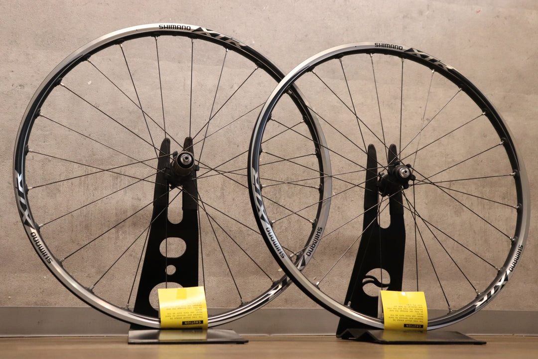 シマノ SHIMANO XTR WH-M985 アルミ チューブレス シマノ 10S ホイールセット 26インチ 【さいたま浦和店】