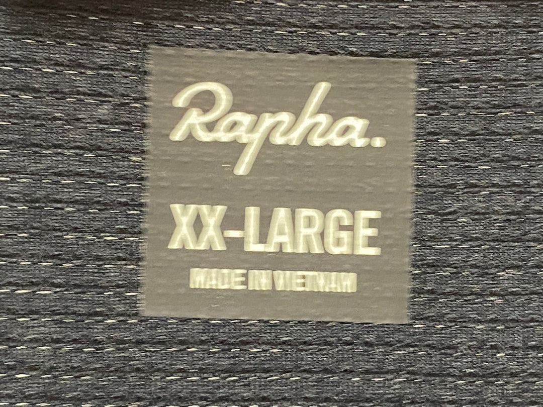 JQ108 ラファ Rapha CLASSIC FLYWEIGHT JERSEY 半袖 サイクルジャージ 紺 XXL