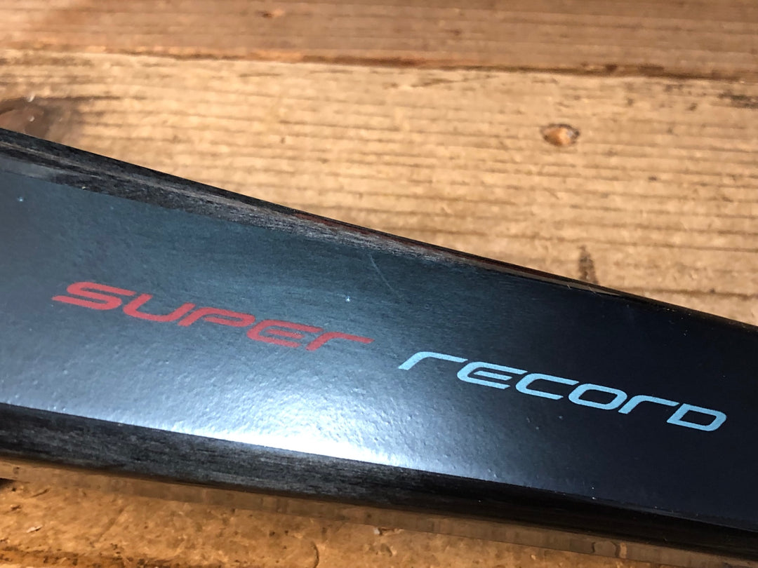 JN962 カンパニョーロ CAMPAGNOLO スーパーレコード SUPERRECORD カーボン クランクアームセット 172.5mm