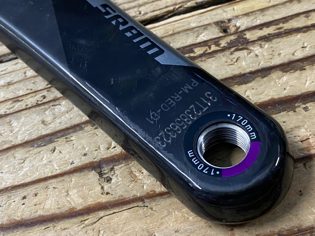 KM637 スラム SRAM レッド RED AXS D1 クランクアーム 170mm ※チェーンリングなし