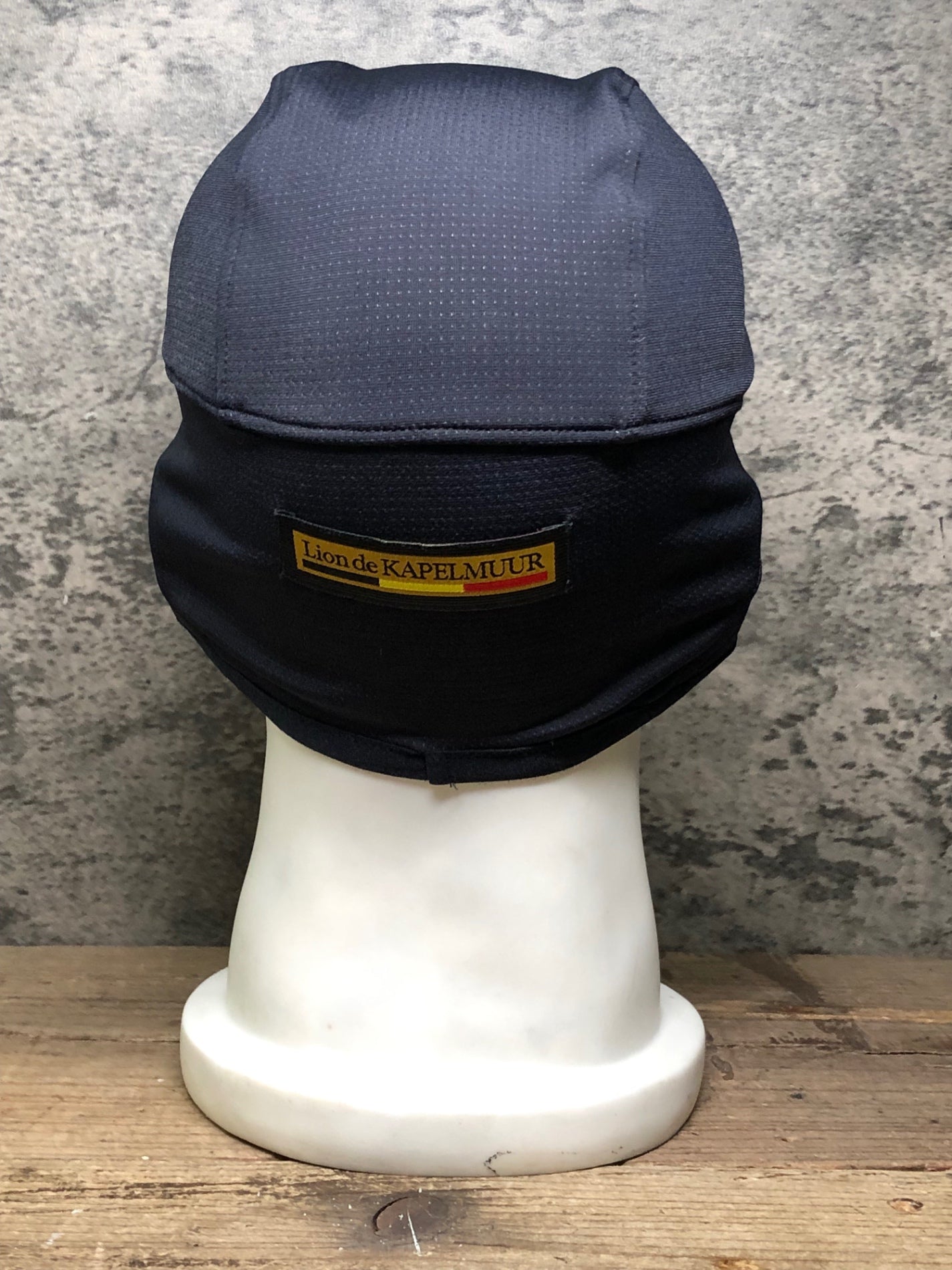 JM484 リオンドカペルミュール Lion de KAPELMUUR サイクルキャップ 黒