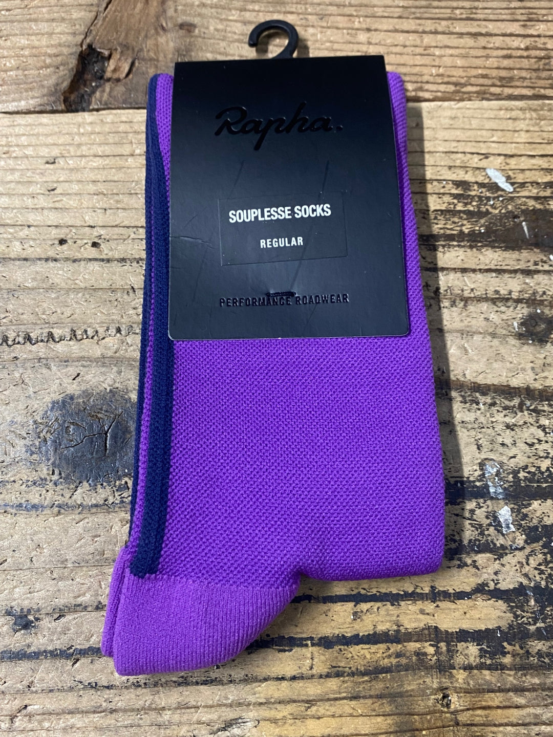 KP527 ラファ Rapha SOUPLESSE SOCKS REGULAR ソックス 紫 レディース S