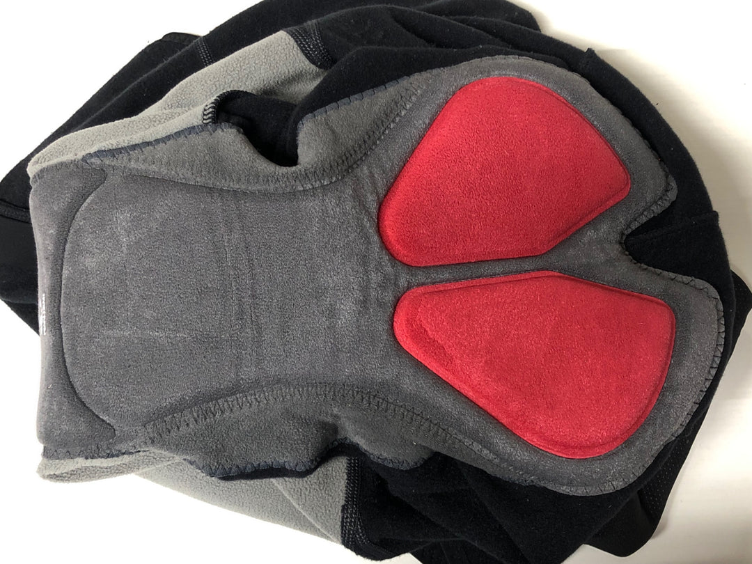 KH256 パールイズミ PEARL iZUMi ビブタイツ 黒 L 3DNEO 裏起毛
