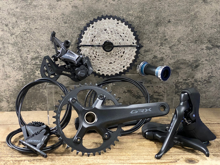 KN235 シマノ SHIMANO GRX 1×12S RX610 400 822 セット ST,BR,FC,RD,CS,CN,BB ※完成車外し品