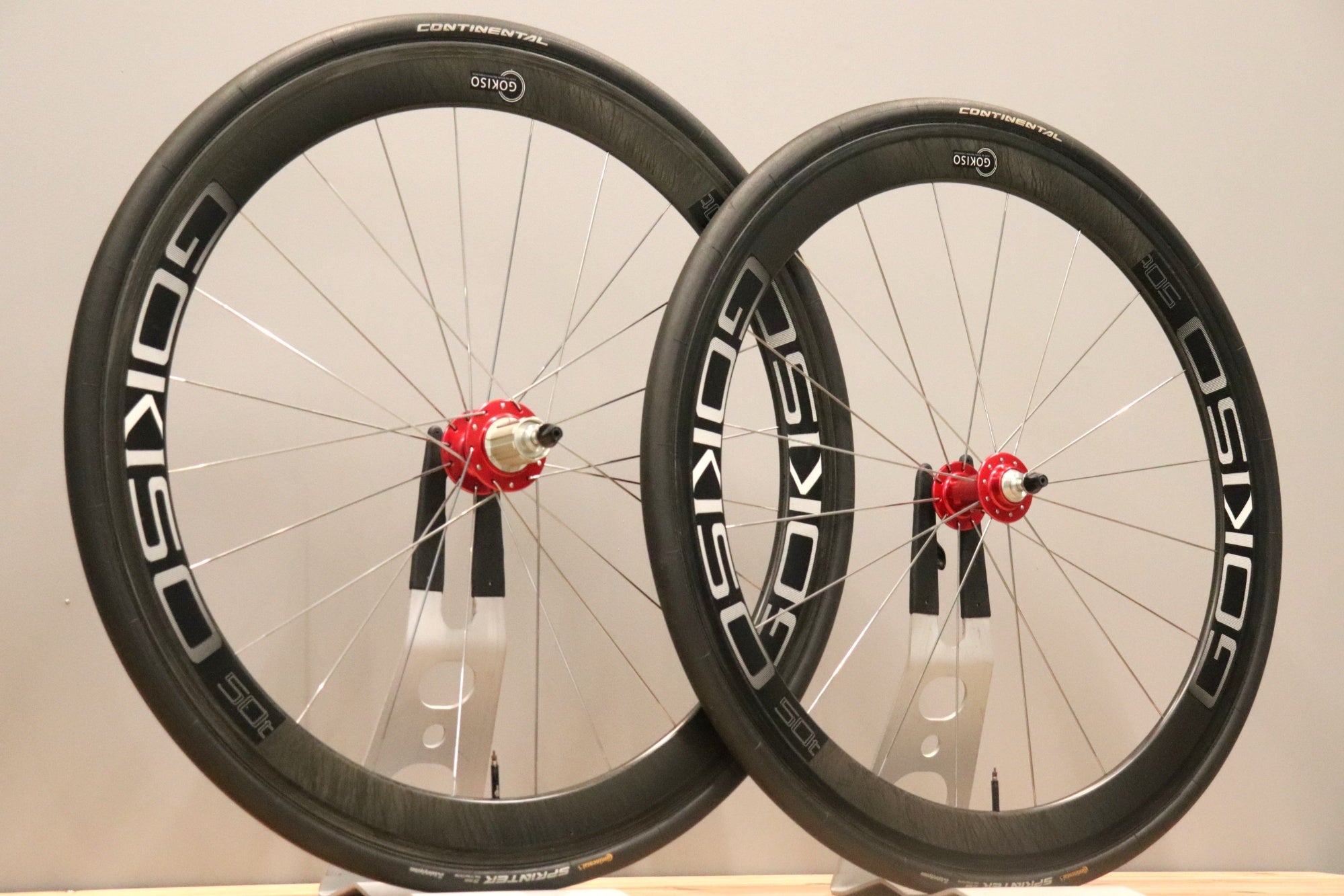 ゴキソ GOKISO 50mm スタンダードハブ カーボン チューブラー ホイール