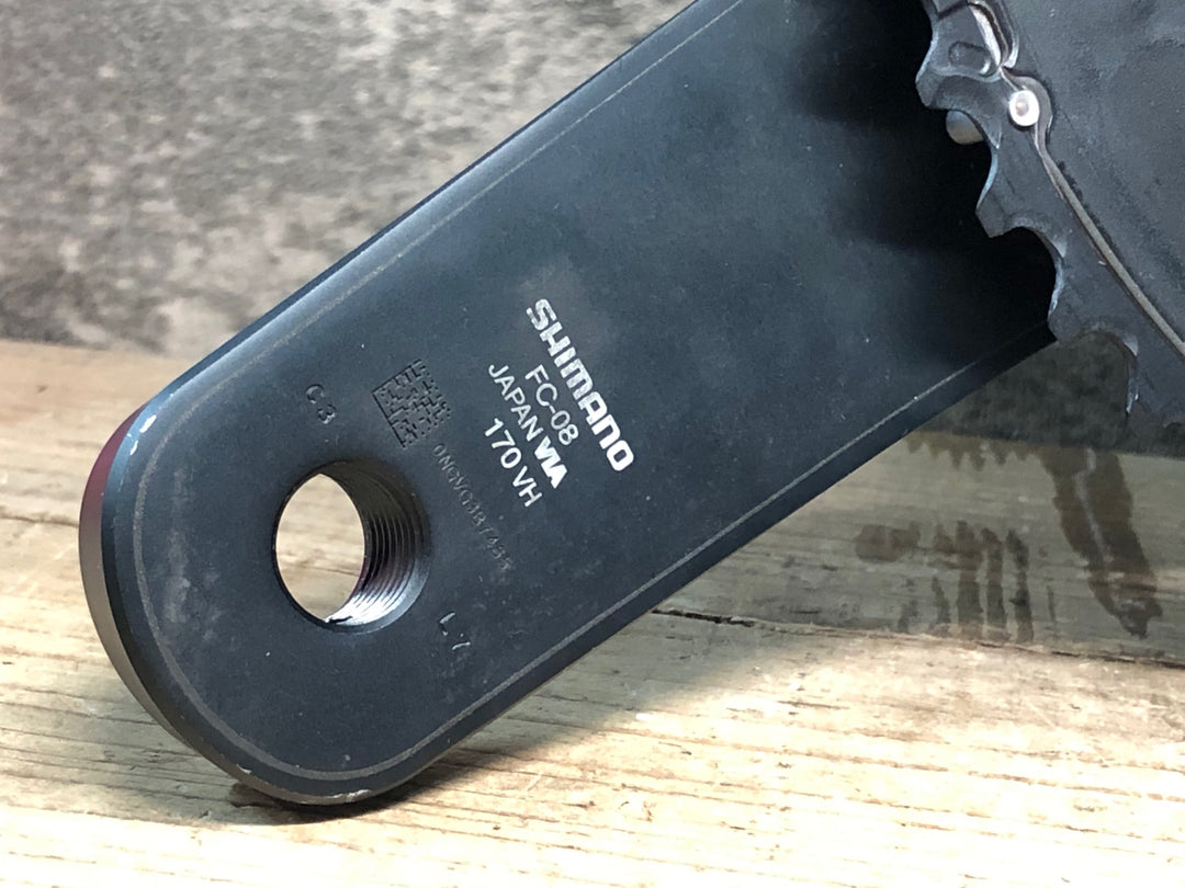 JN134 シマノ SHIMANO アルテグラ ULTEGRA FC-08 クランクセット 170mm 52/36T