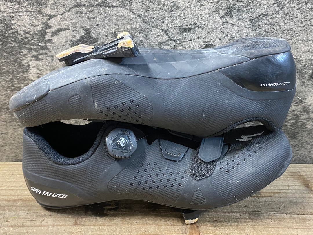 JZ187 スペシャライズド SPECIALIZED トーチ TORCH 2.0 ビンディングシューズ 3穴 黒 EU41