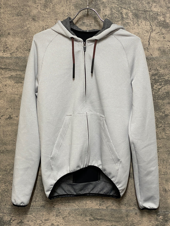 JQ526 カフェドシクリステ Cafe du Cycliste solenne man 長袖 フーティー 白 XS