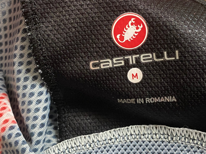 JK477 カステリ CASTELLI ROSSO CORSA 半袖 ジャージ 黒 M