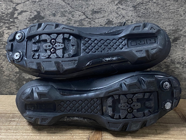 KH848 ジロ GIRO プライベティア レース PRIVATEER LACE ビンディングシューズ 黒 EU41 3穴