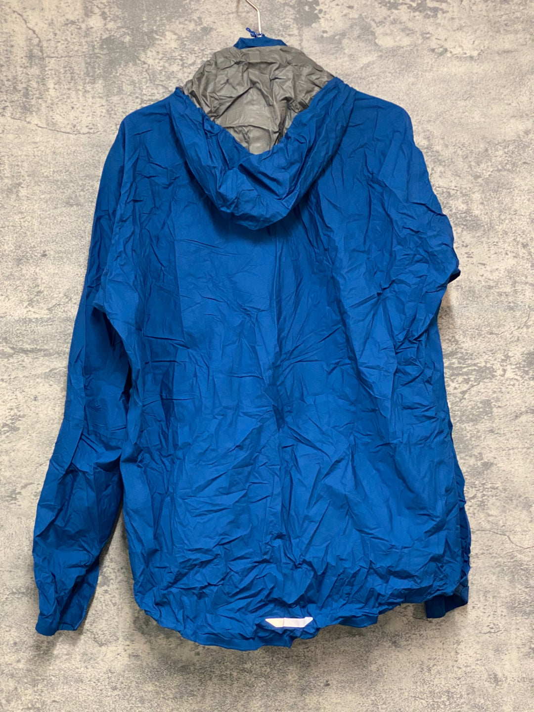 JW047 モンベル mont bell 長袖 サイクルレインジャケット 紺 L