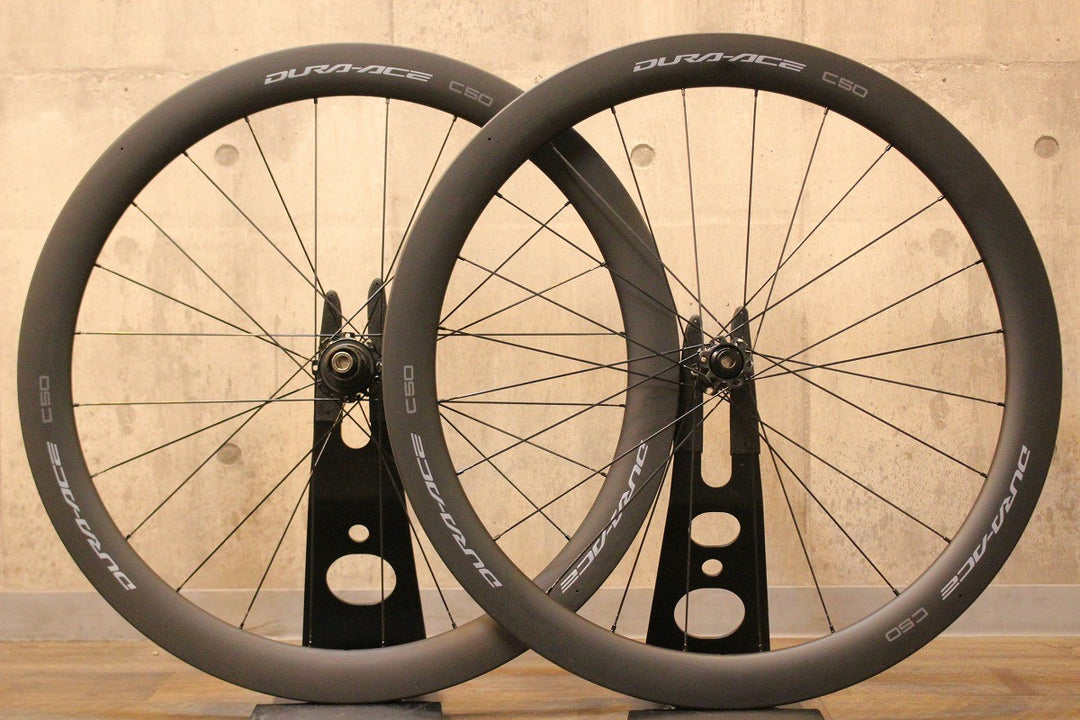 決算SALE シマノ SHIMANO デュラエース DURA-ACE WH-R9270-C50-TL シマノ 12S 21C カーボン チューブレス ホイールセット 【名古屋店】