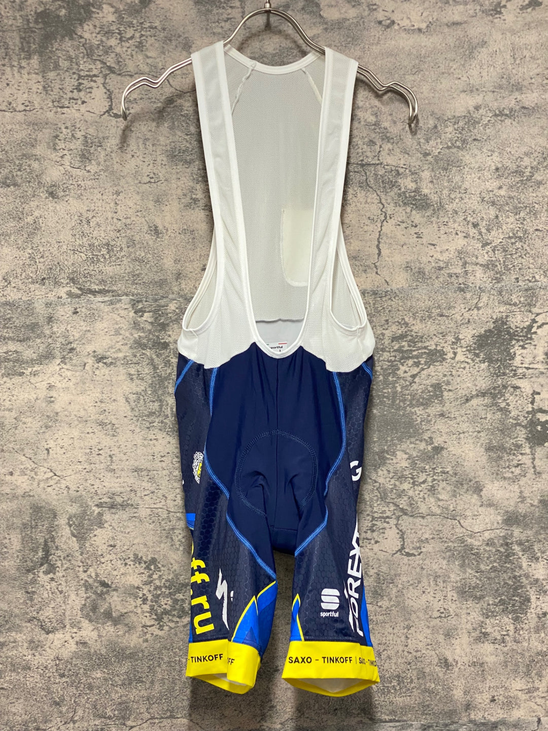 KJ786 スポーツフル sportful ビブショーツ 紺 L TINKOFF SAXO