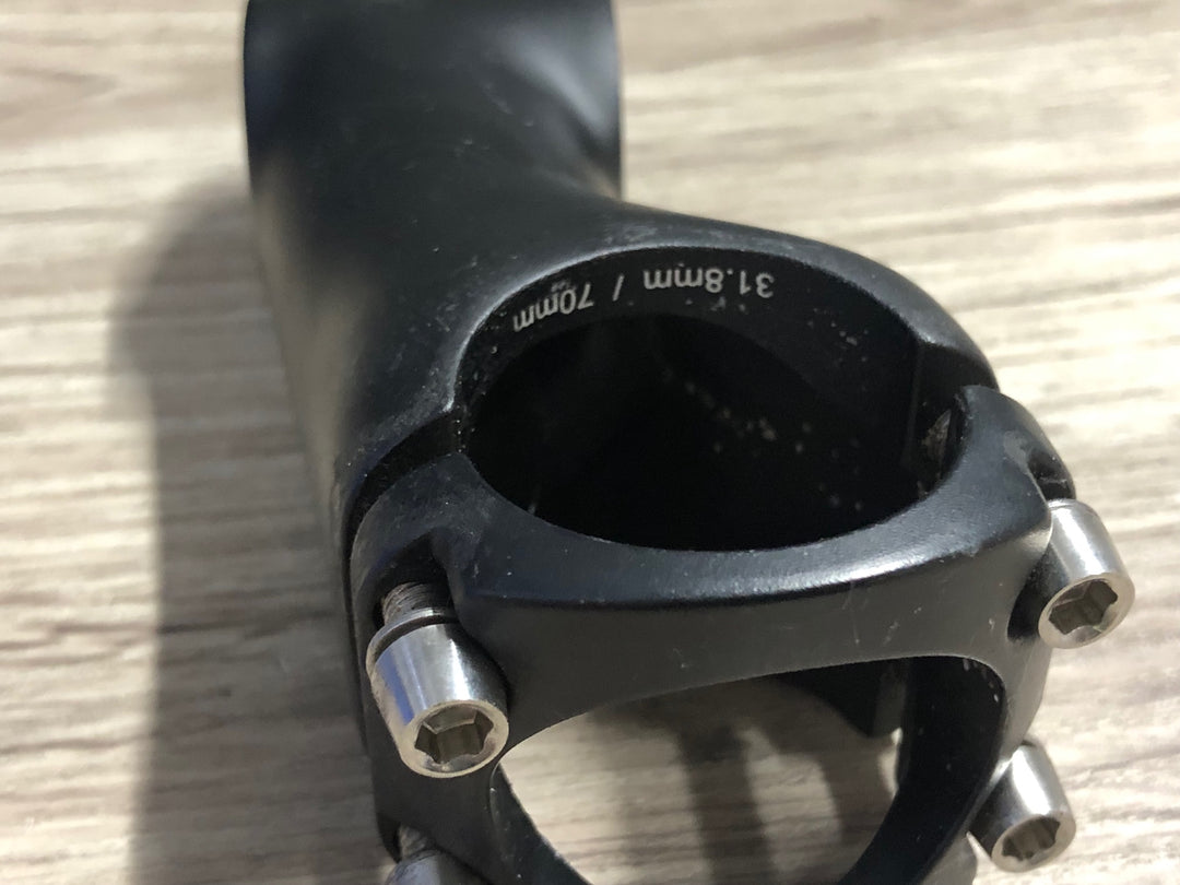 JW827 ワンバイエス OnebyESU Susie アルミ ステム 黒 70mm Φ31.8 OS 77°