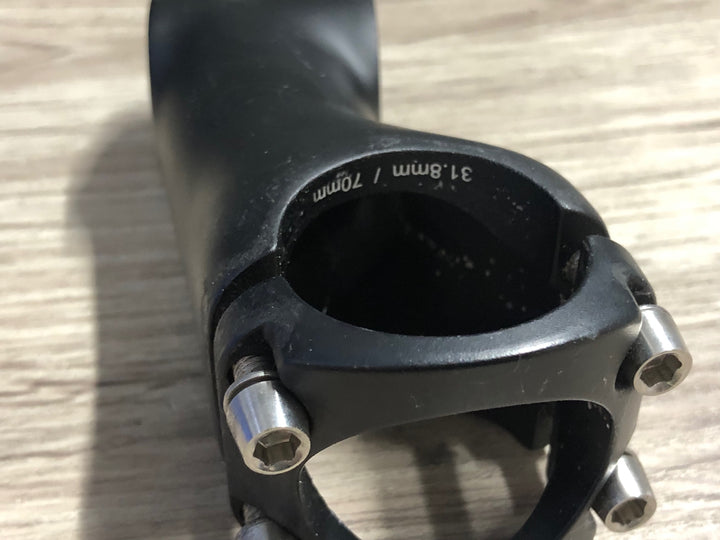 JW827 ワンバイエス OnebyESU Susie アルミ ステム 黒 70mm Φ31.8 OS 77°