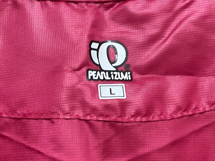 JX562 パールイズミ PEARL iZUMi 長袖 ウインドブレイカー ピンク L