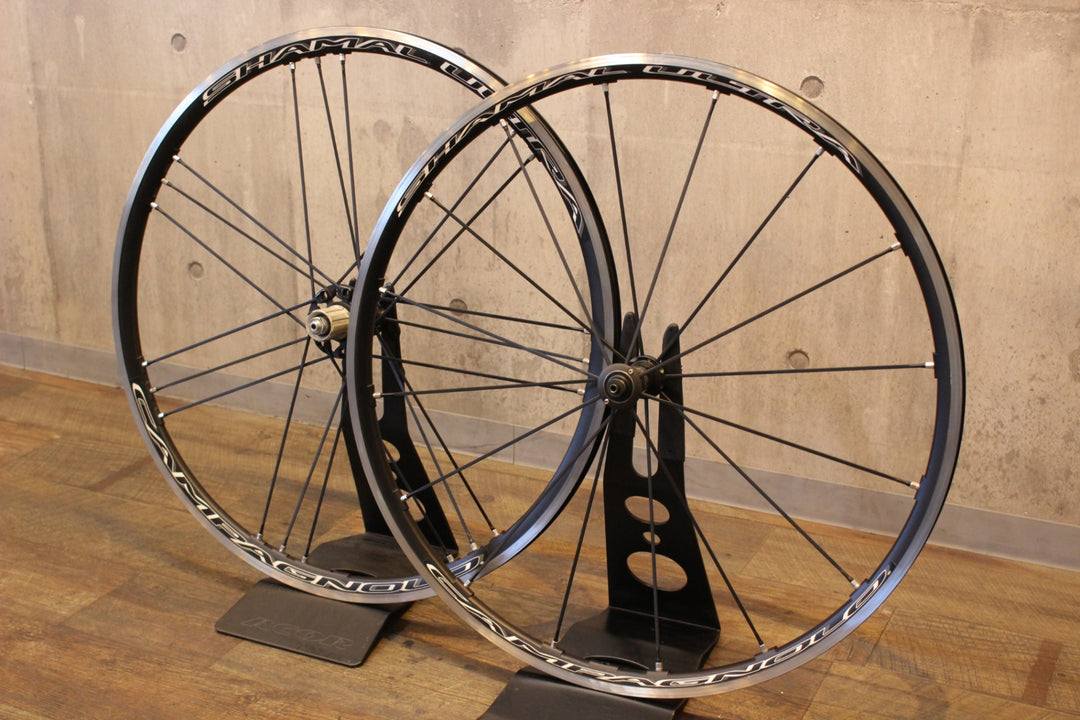 カンパニョーロ CAMPAGNOLO シャマル ウルトラ SHAMAL ULTRA アルミ クリンチャー ホイールセット シマノ 11/12S 17C【名古屋店】