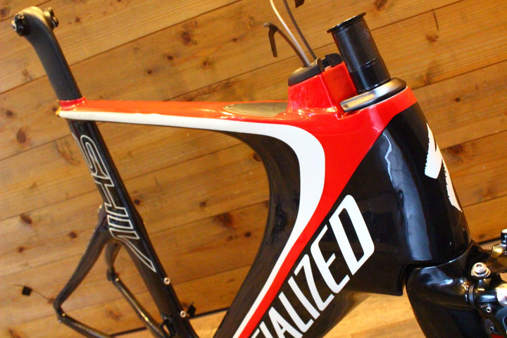 スペシャライズド SPECIALIZED シヴ SHIV EXPERT 2015 Mサイズ カーボン トライアスロンバイク フレームセット 【名古屋店】