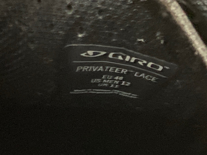 KP490 ジロ GIRO PRIVATEER LACE ビンディングシューズ EU46 SPD