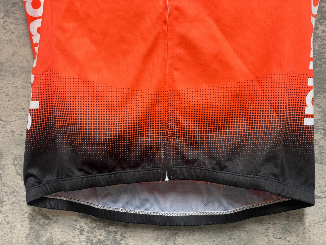 JS580 ジャイアント GIANT 半袖 サイクルジャージ オレンジ M CCC sprandi