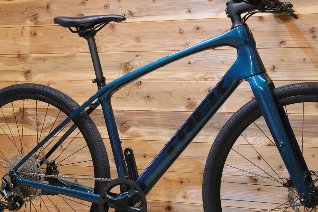トレック TREK FX SPORT 4 DISC 2023モデル Mサイズ シマノ DEORE M4100 M5120 MIX 10S カーボン クロスバイク 【広島店】