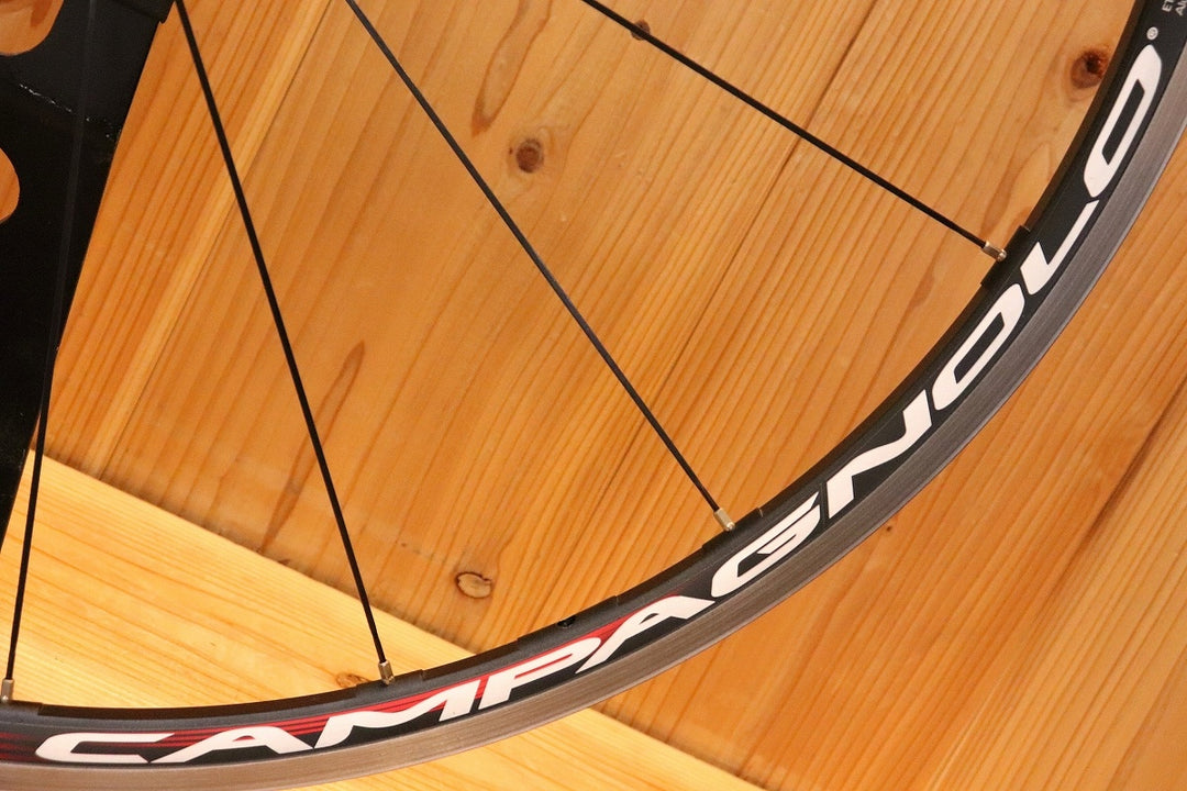 カンパニョーロ CAMPAGNOLO ゾンダ ZONDA アルミ クリンチャー ホイールセット シマノ 11S/12S ナローリム 15C 【芦屋店】