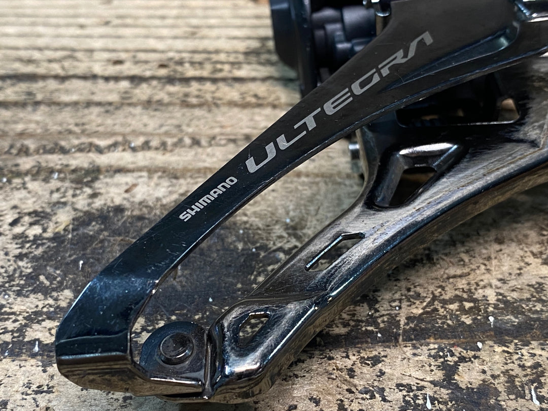 JN445 シマノ SHIMANO アルテグラ ULTEGRA FD-R8150 フロントディレイラー 接続確認済み K-EDGE チェーンキャッチャー付属
