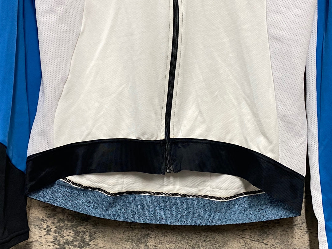 KC645 パールイズミ PEARL iZUMi 長袖 サイクルジャージ 水 白 XL