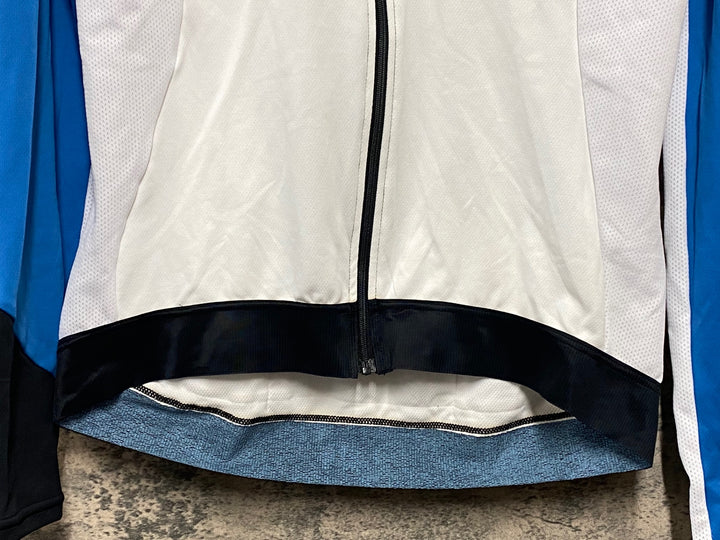 KC645 パールイズミ PEARL iZUMi 長袖 サイクルジャージ 水 白 XL