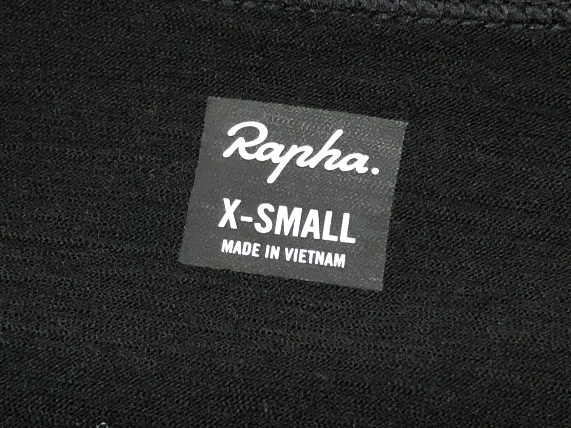 JS846 ラファ Rapha V-NECK MERINO BASE LAYER 半袖 ベースレイヤー 黒