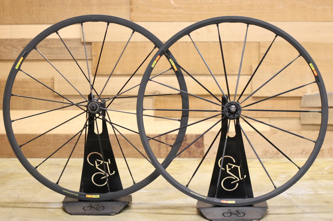 マヴィック MAVIC キシリウム エグザリット KSYRIUM SLR EXALITH アルミ クリンチャー ホイールセット シマノ 11S/12S 15C 【立川店】