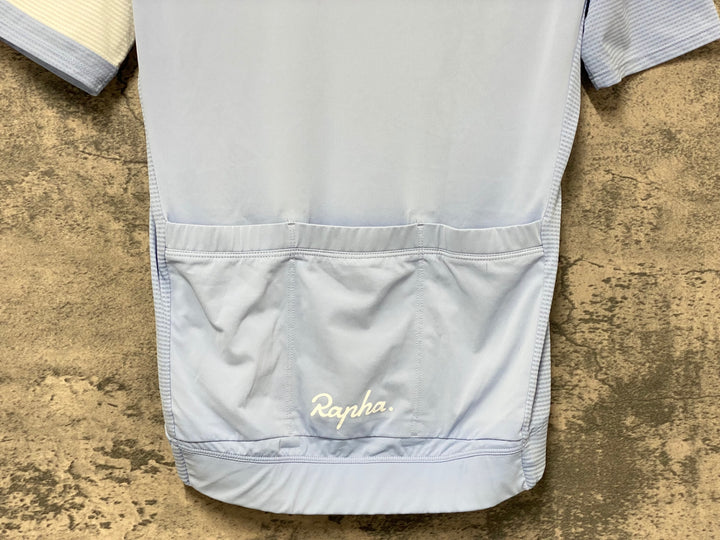 KK561 ラファ Rapha CORE LIGHTWEIGHT JERSEY 半袖 サイクルジャージ 水色 S