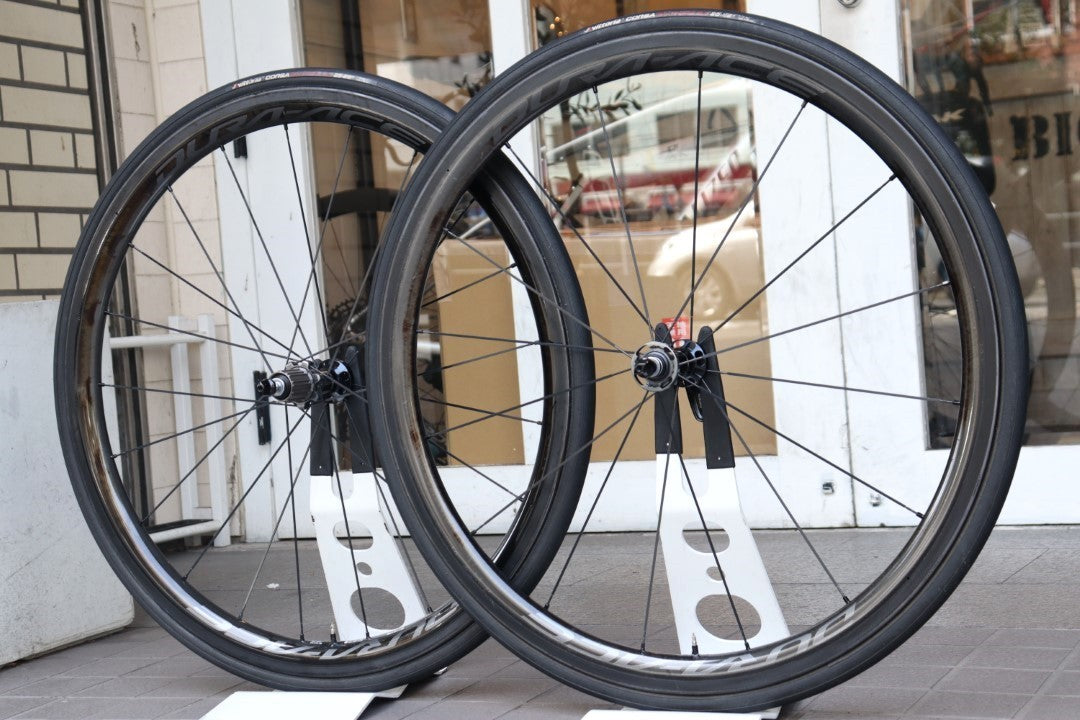 シマノ SHIMANO デュラエース DURA-ACE WH-R9100-C40-TU カーボン チューブラー ホイールセット シマノ11S/12S 【横浜店】