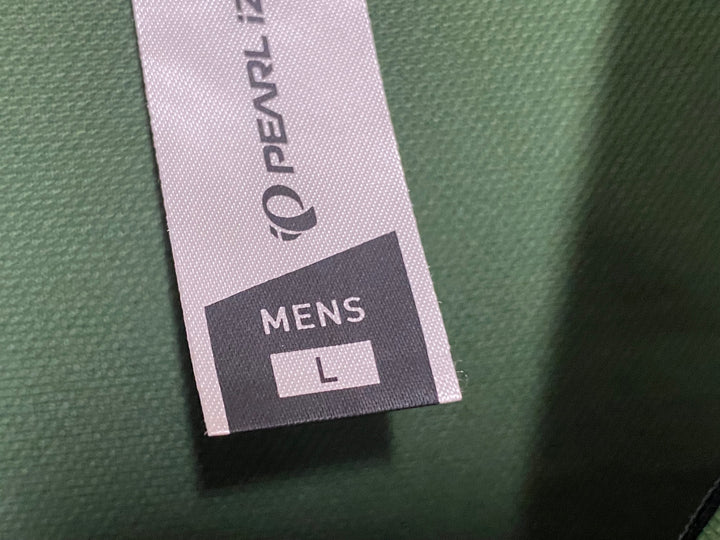 JN240 パールイズミ PEARL iZUMi 半袖 サイクルジャージ 緑 L ※ほつれ、擦れ有