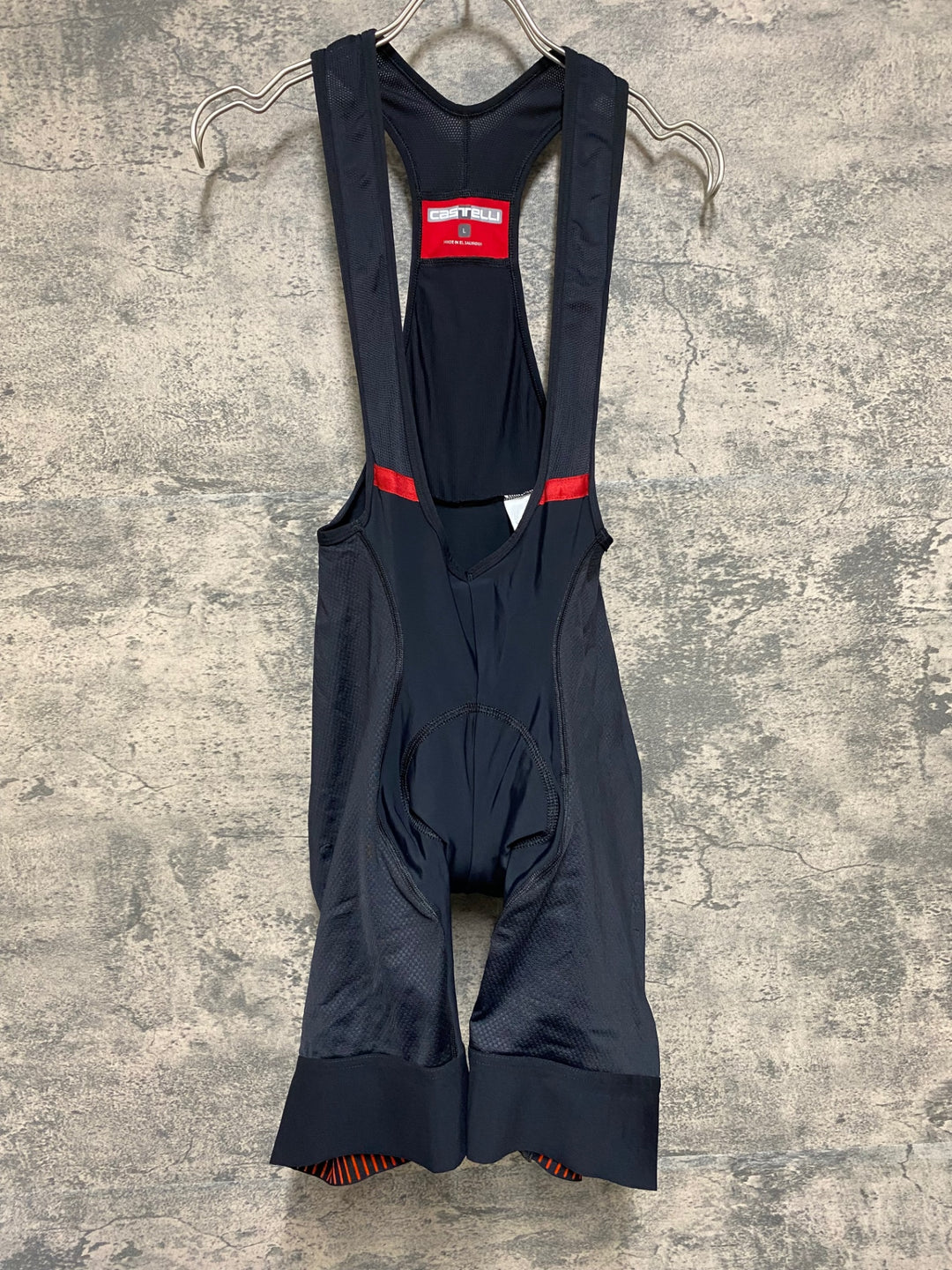 JK538 カステリ CASTELLI ビブショーツ L 黒