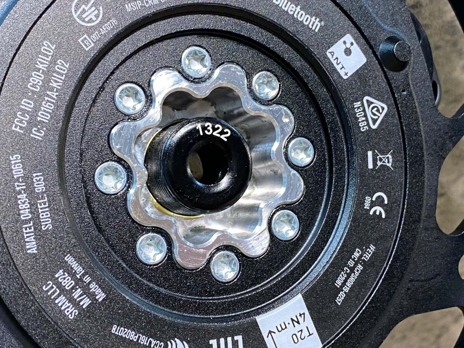 JK388 スラム SRAM Red AXS Power Meter DUB クランクセット 2x 48/35T