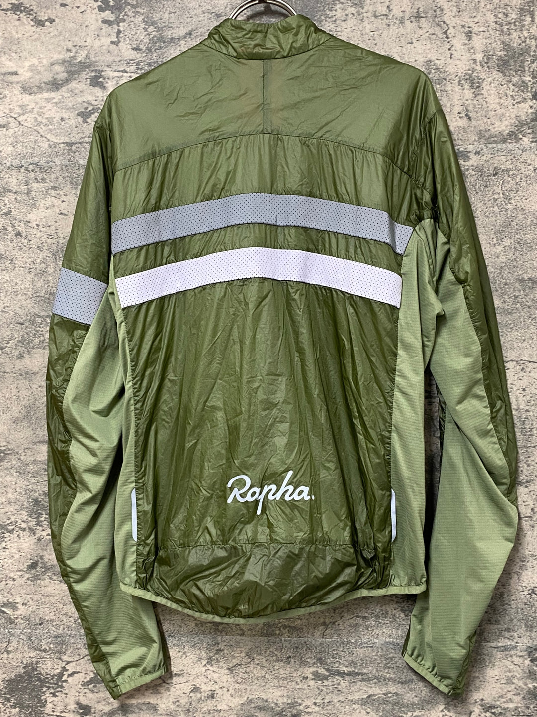 JZ594 ラファ Rapha BREVET INSULATED JACKET 長袖 サイクルジャケット グリーン M 裏起毛