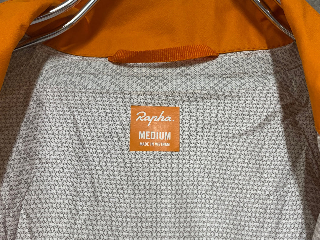 KM626 ラファ Rapha CORE RAIN JACKET 2 長袖 ジャケット オレンジ M