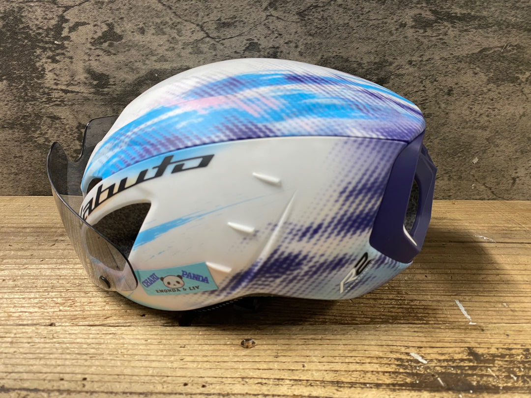 KB581 カブト kabuto AERO R2 ヘルメット G-2マットコクー S/M 6年3月製