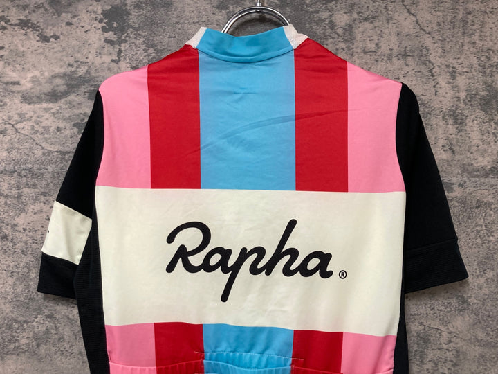JF414 ラファ Rapha PROTEAM JERSEY 総柄 XS