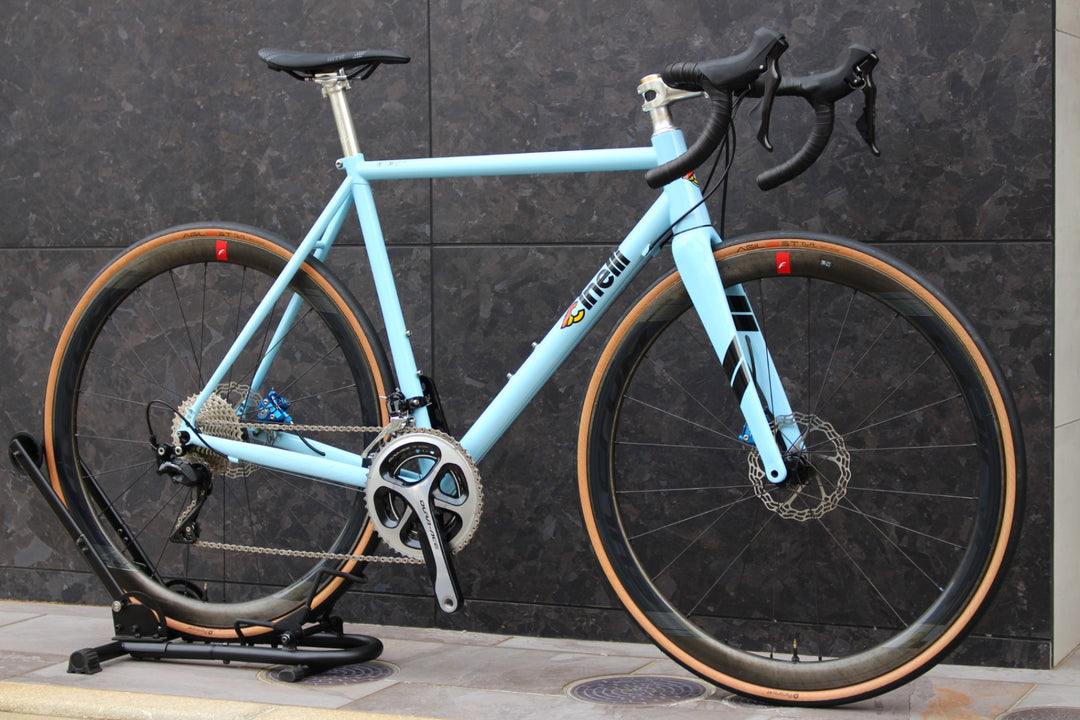 決算SALE チネリ CINELLI ネモティグ ディスク NEMO TIG DISC 2023 Mサイズ シマノ 105 R7000 MIX クロモリ ロードバイク【福岡店】