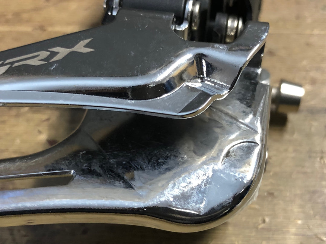 KP648 シマノ SHIMANO GRX FD-RX825 直付 フロントディレイラー 2s Di2 動作確認済