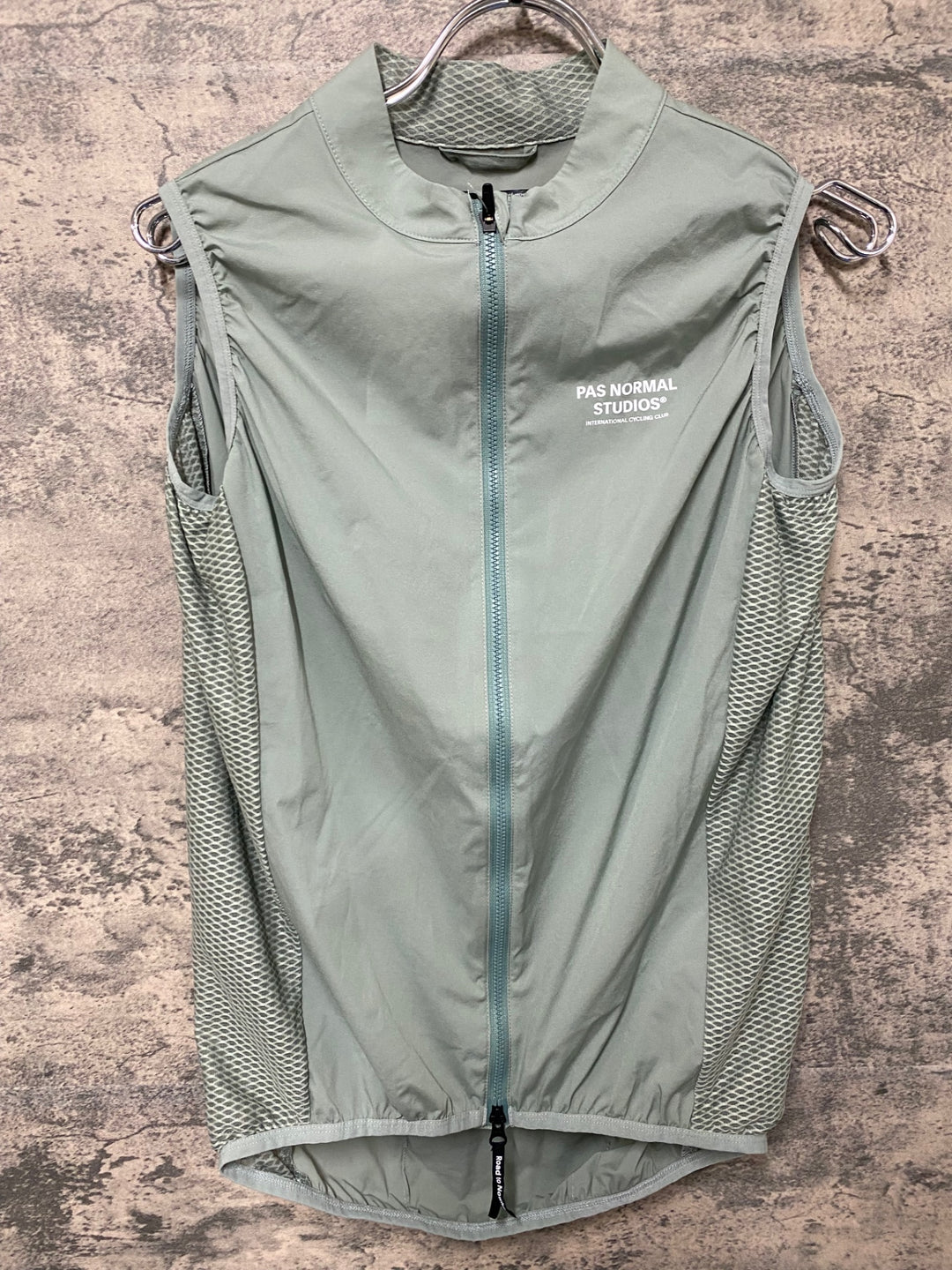 KD156 パスノーマルスタジオ PAS NORMAL STUDIOS Mechanism Stow Away Gilet ジレ サイクルベスト ミント L