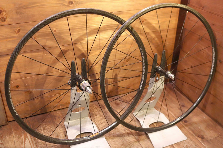 カンパニョーロ Campagnolo ハイペロン HYPERON カーボン チューブラー ホイールセット カンパ12S/11S 【東京南麻布店】